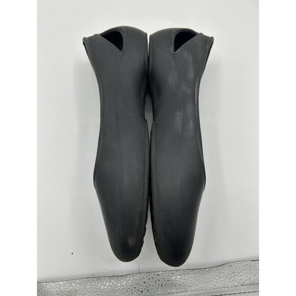 Crocs At Work Women’s Iconic Comfort Flats Slip On Black Size 11 - Picture 10 of 10